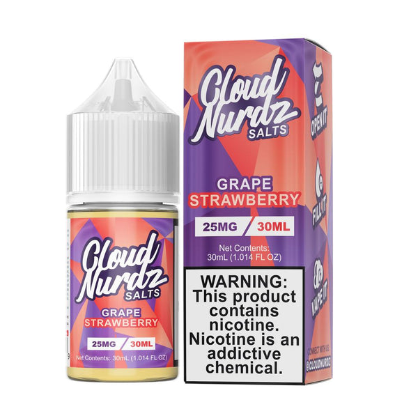 Cloud Nurdz Grape Strawberry Salt Nic